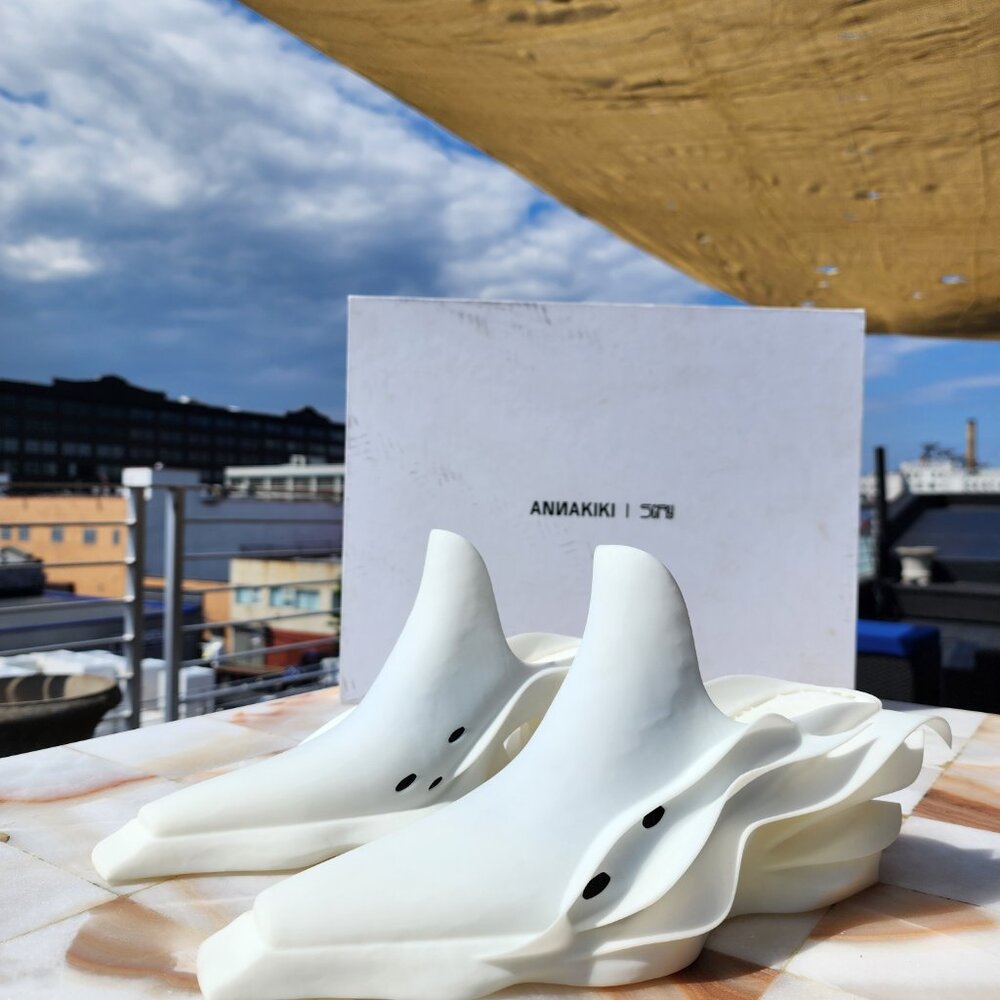SCRY × ANNAKIKI Eternal "Lunar" Futuristic Sculptural Sneakers